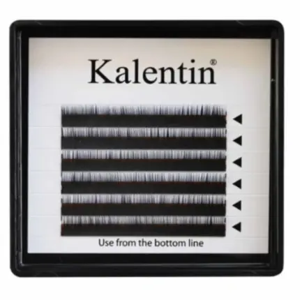 Kalentin Extensión de Cejas Curl I Black 5mm